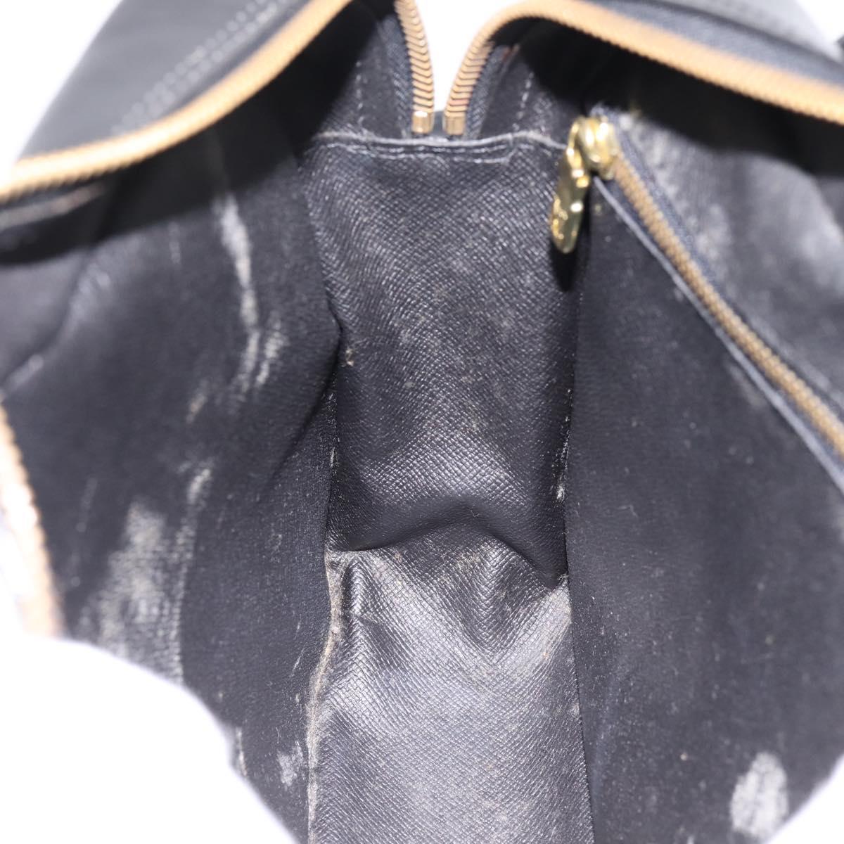 LOUIS VUITTON Epi Trocadero 27 Shoulder Bag Black M52312 LV Auth bs36406