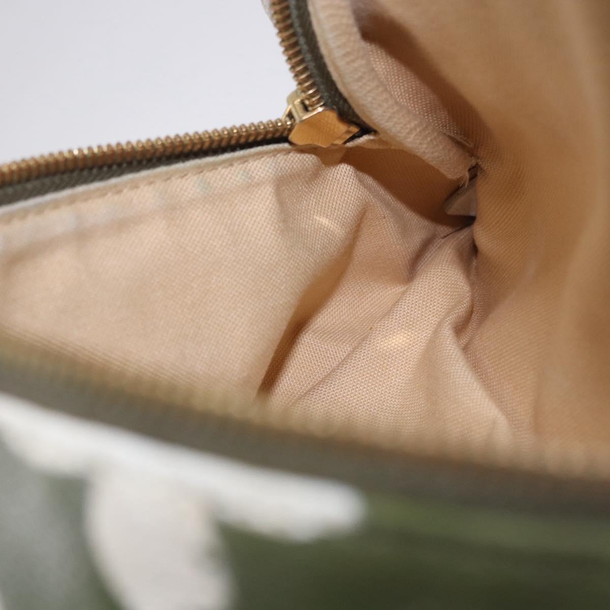 LOUIS VUITTON Monogram Giant Bum Bag Body Bag Khaki M44611 LV Auth bs36407