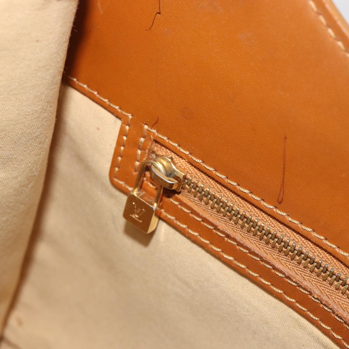LOUIS VUITTON Monogram Mini Sac Catline Hand Bag Beige M92328 LV Auth bs36410