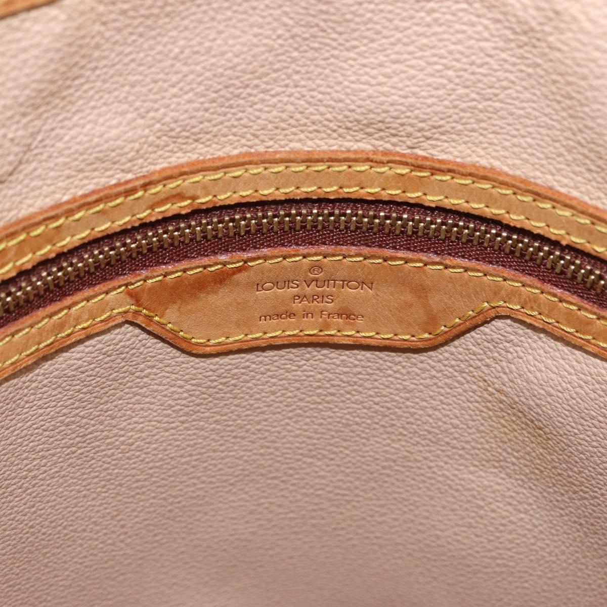 LOUIS VUITTON Monogram Bucket GM Shoulder Bag M42236 LV Auth bs36413