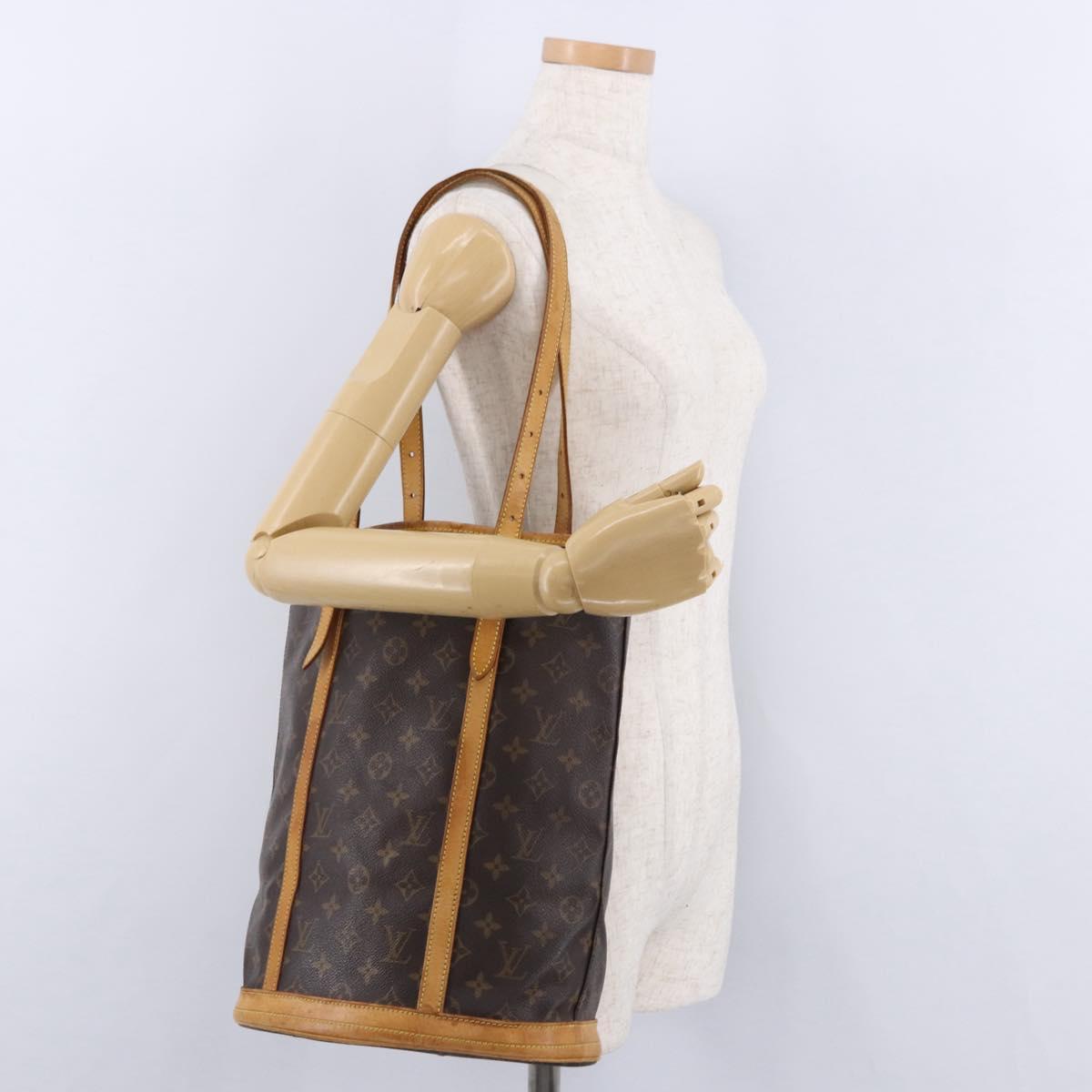 LOUIS VUITTON Monogram Bucket GM Shoulder Bag M42236 LV Auth bs36413