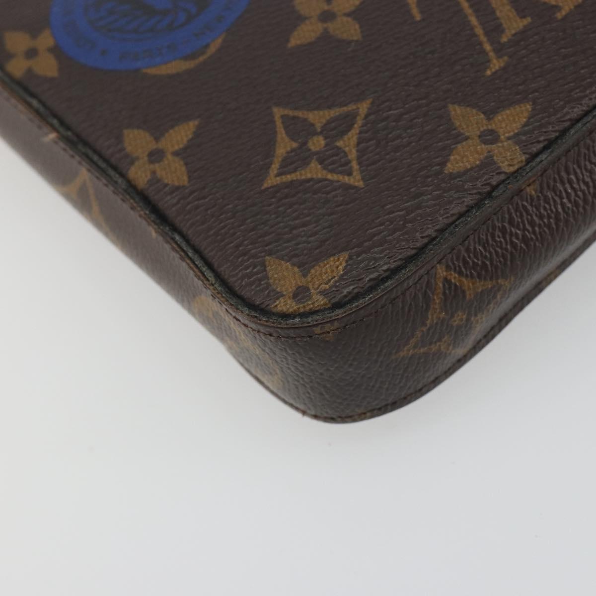 LOUIS VUITTON Nicolas Ghesquière Monogram Pochette Felice M62145 LV Auth bs36418