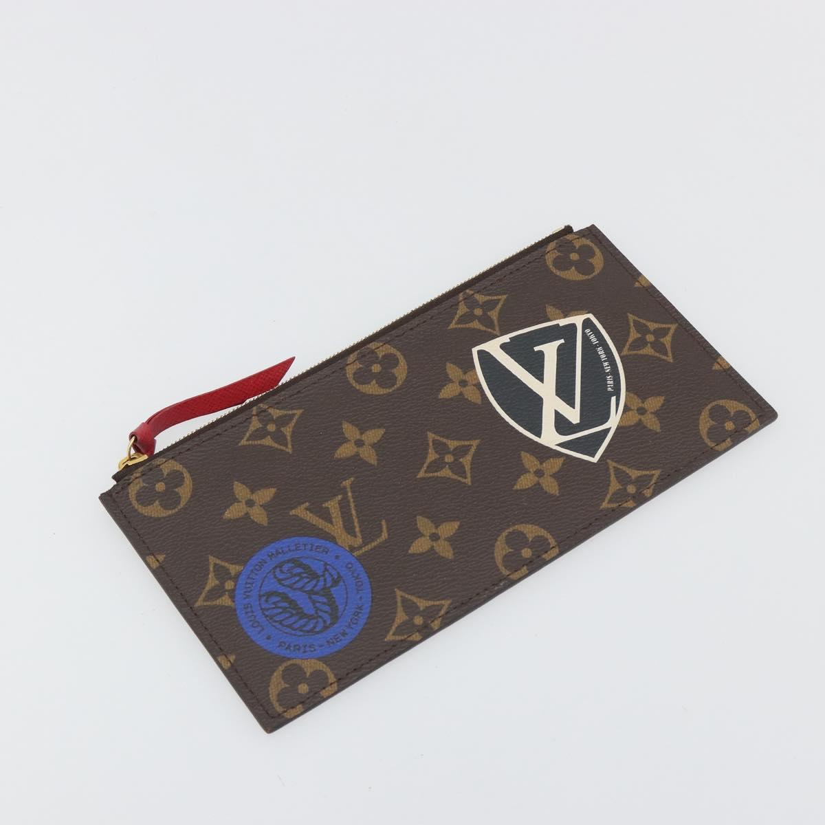 LOUIS VUITTON Nicolas Ghesquière Monogram Pochette Felice M62145 LV Auth bs36418