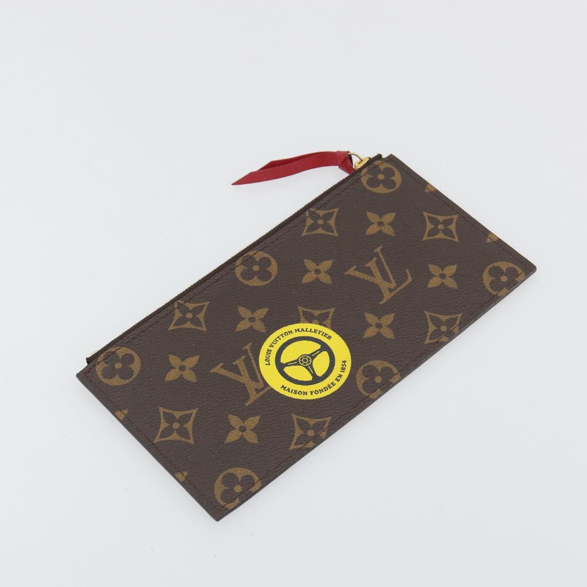 LOUIS VUITTON Nicolas Ghesquière Monogram Pochette Felice M62145 LV Auth bs36418