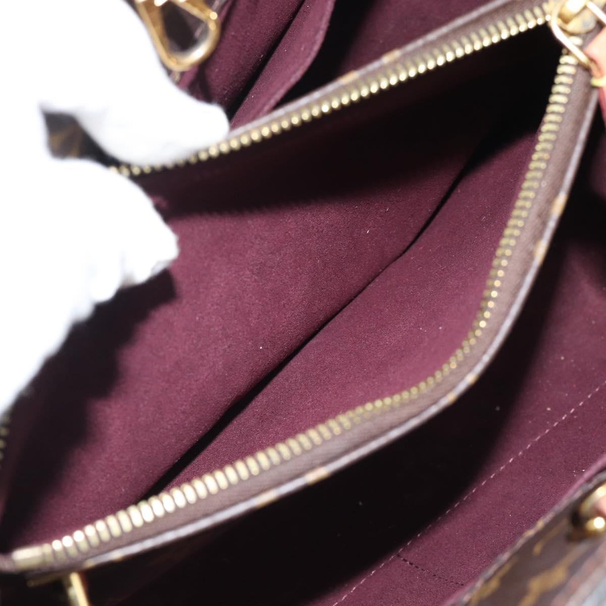 LOUIS VUITTON Monogram Montaigne MM Tote Bag M41056 LV Auth bs36419