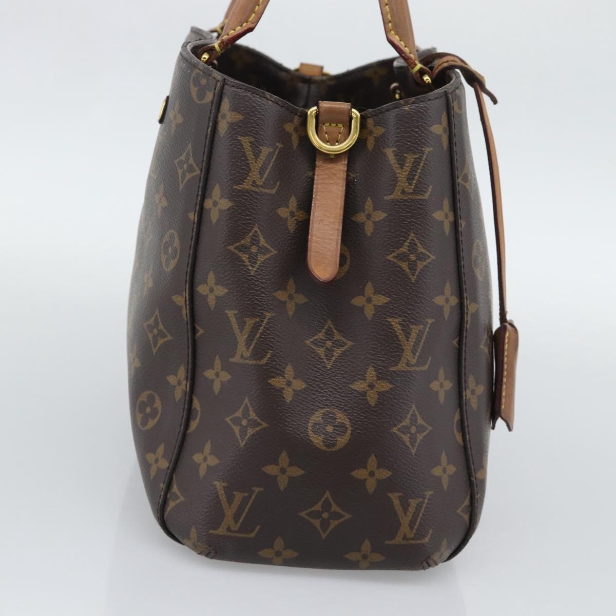 LOUIS VUITTON Monogram Montaigne MM Tote Bag M41056 LV Auth bs36419