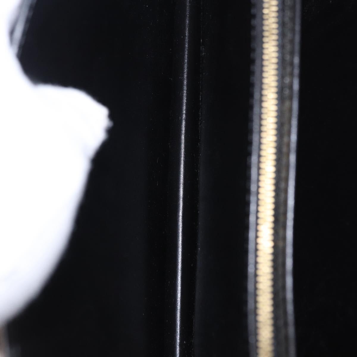 LOUIS VUITTON Epi Capuchin Shoulder Bag Black M52342 LV Auth bs36423
