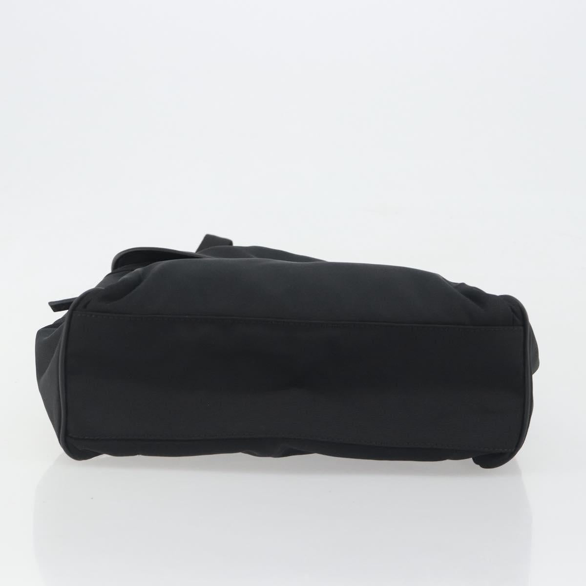 GUCCI Backpack Canvas Black Silver 019 0353 Auth bs36440