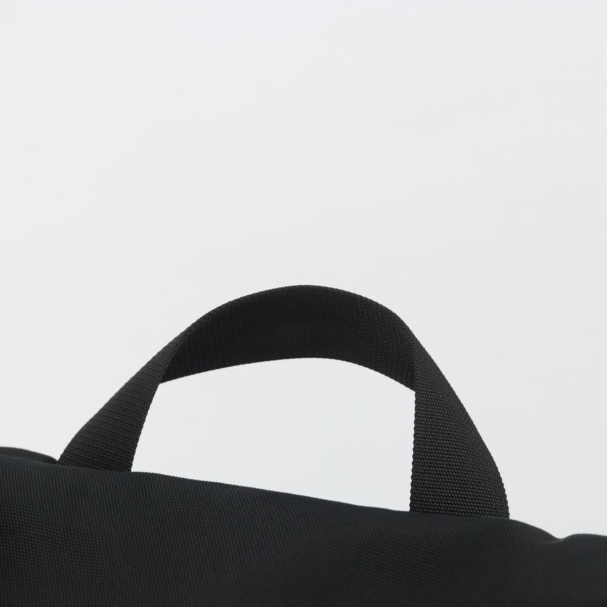 GUCCI Backpack Canvas Black Silver 019 0353 Auth bs36440