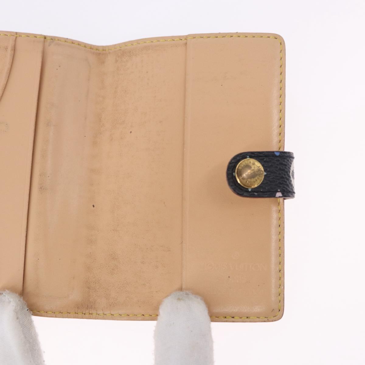 LOUIS VUITTON Multicolor Carnet de Val Mini Agenda M92652 LV Auth bs36442