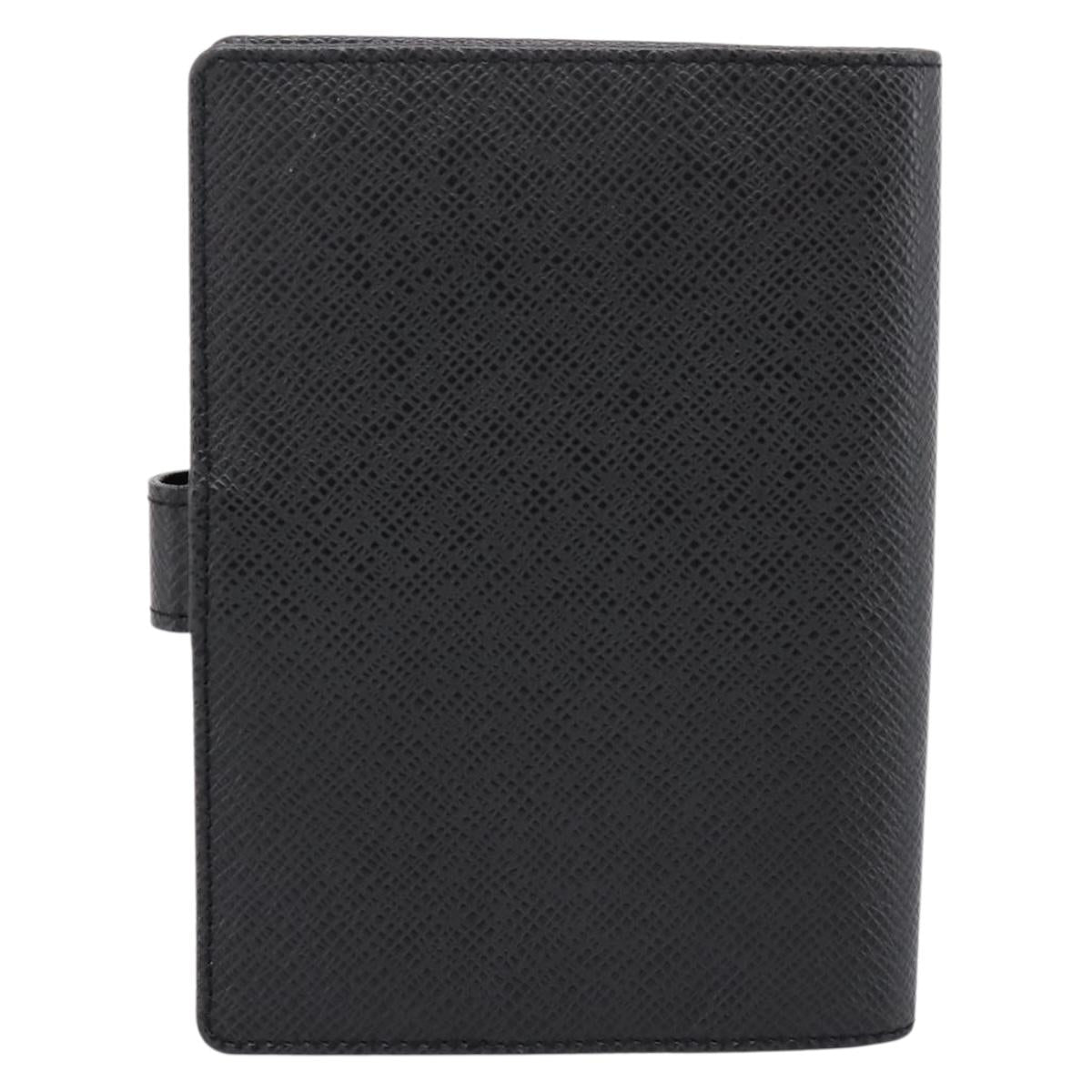 LOUIS VUITTON Taiga Agenda PM Day Planner Cover Ardoise R20426 LV Auth bs36444
