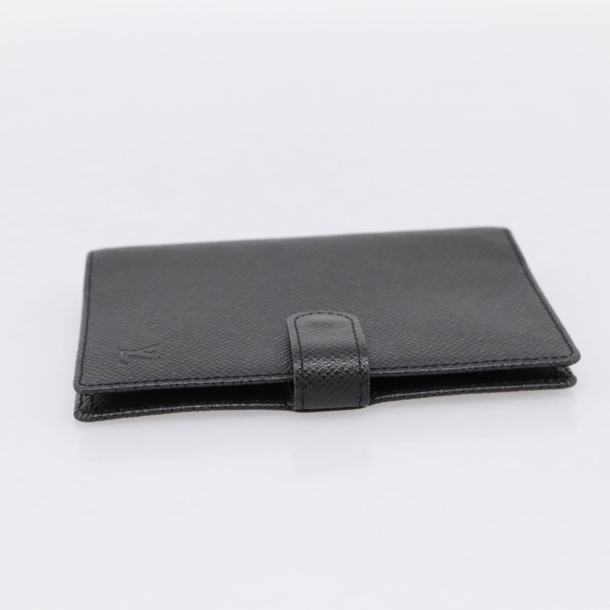 LOUIS VUITTON Taiga Agenda PM Day Planner Cover Ardoise R20426 LV Auth bs36444