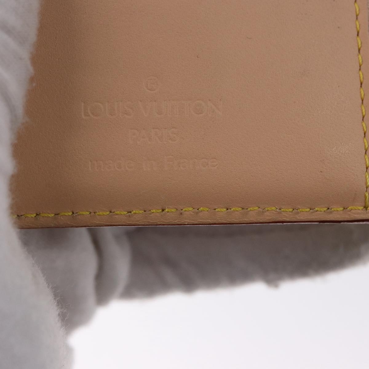 LOUIS VUITTON Porte MonnaieViennois Wallet White M92987 LV Auth bs36445