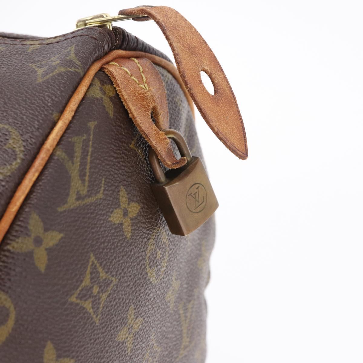 LOUIS VUITTON Monogram Speedy 40 Hand Bag M41522 LV Auth bs36470