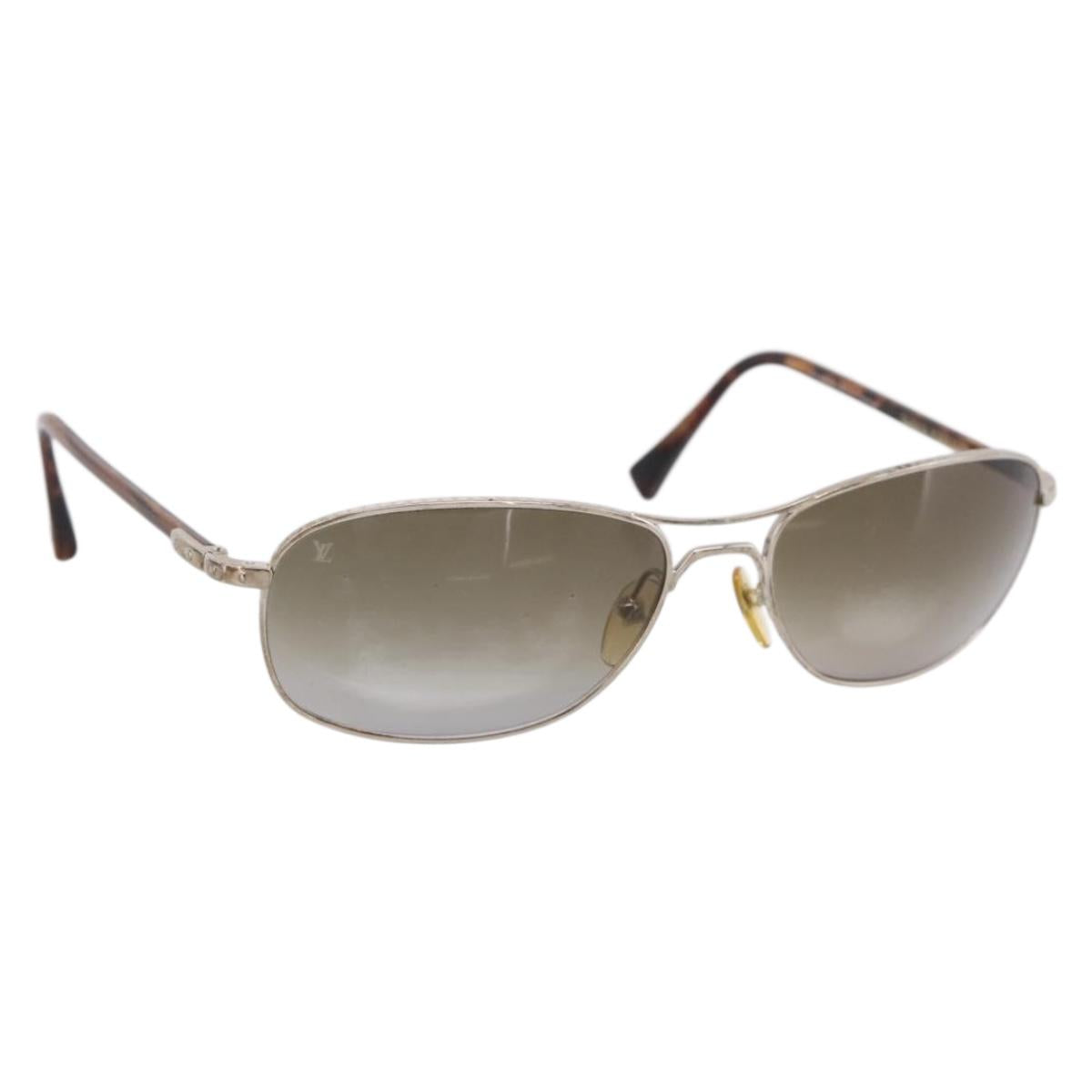 LOUIS VUITTON Conspiration GM Sunglasses Plastic Brown Z0037U Auth bs36481