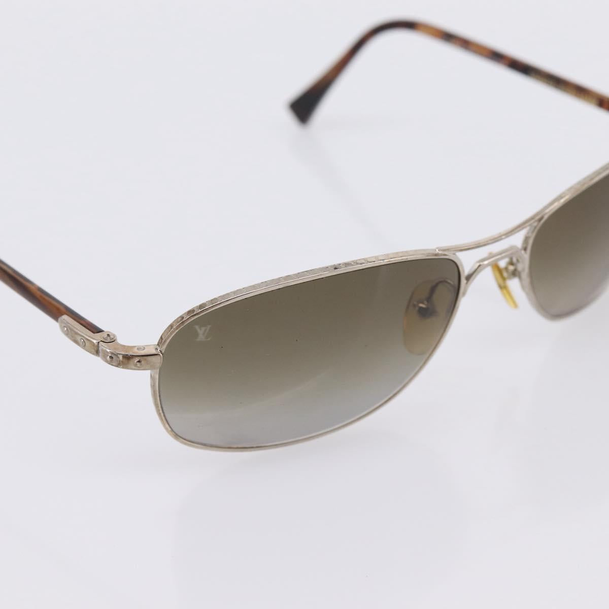 LOUIS VUITTON Conspiration GM Sunglasses Plastic Brown Z0037U Auth bs36481