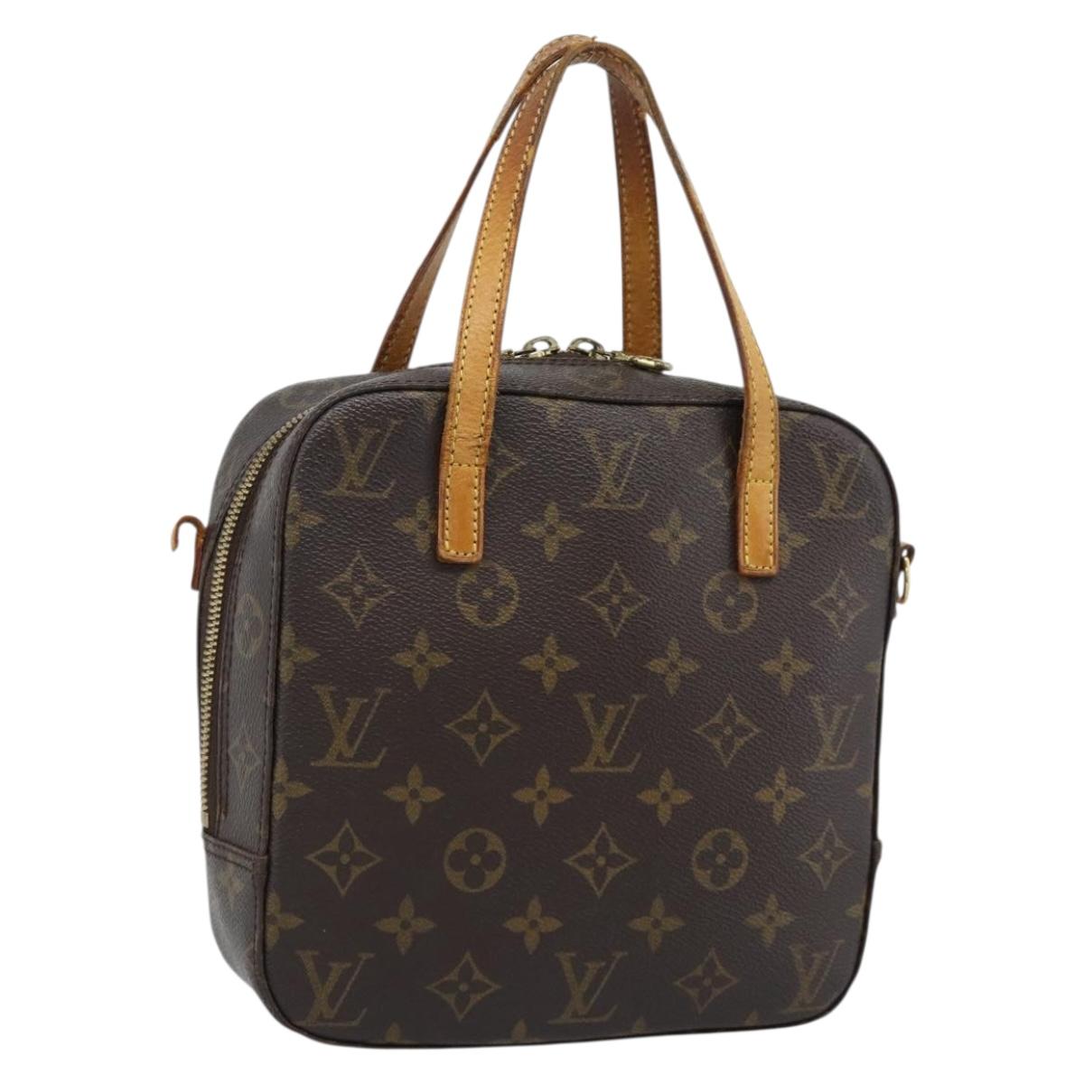 LOUIS VUITTON Monogram Spontini Hand Bag M47500 LV Auth bs36499