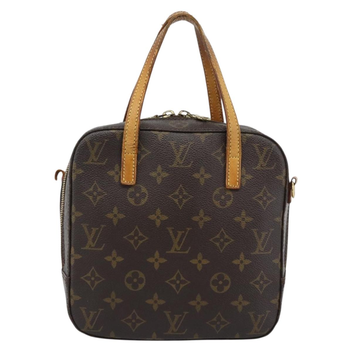 LOUIS VUITTON Monogram Spontini Hand Bag M47500 LV Auth bs36499