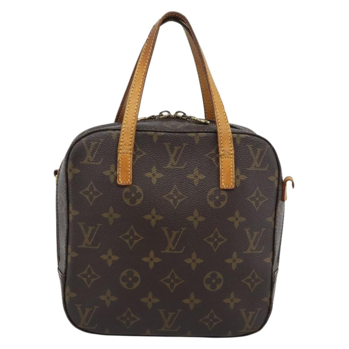 LOUIS VUITTON Monogram Spontini Hand Bag M47500 LV Auth bs36499