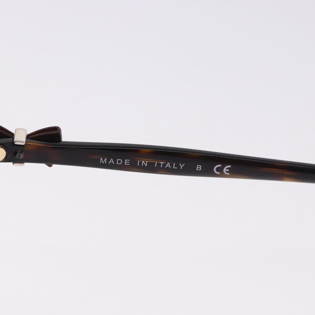 CHANEL Sunglasses Plastic Black CC Auth bs36501