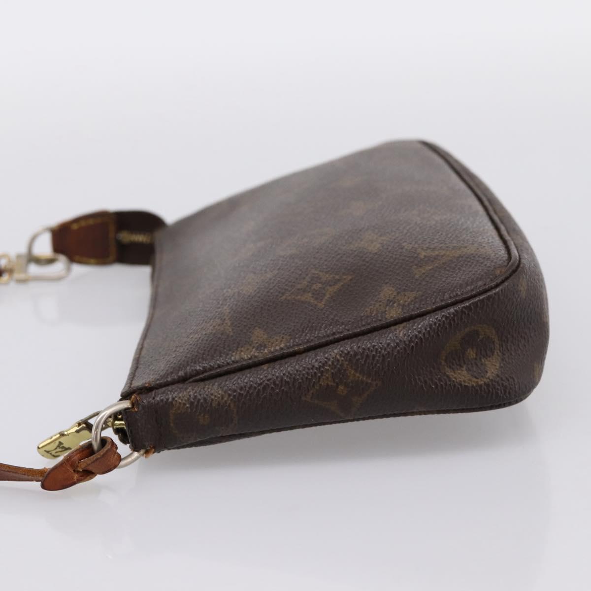 LOUIS VUITTON Monogram Pochette Accessoires Pouch M51980 LV Auth bs36505
