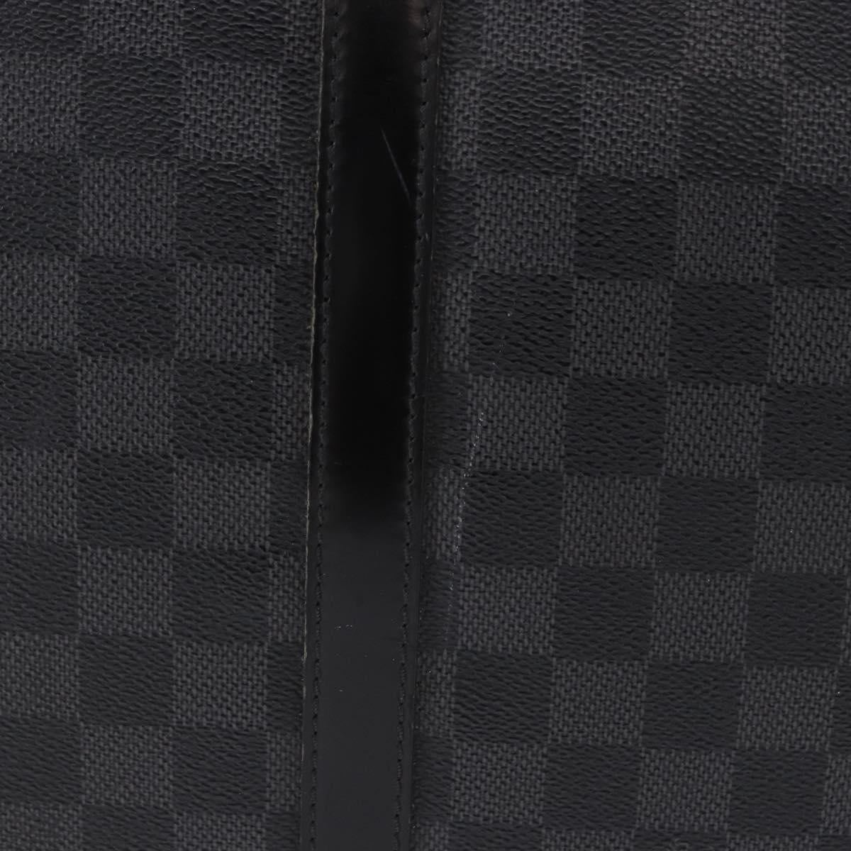 LOUIS VUITTON Damier Graphite Porte Documents Voyage Bag N41125 LV Auth bs36510