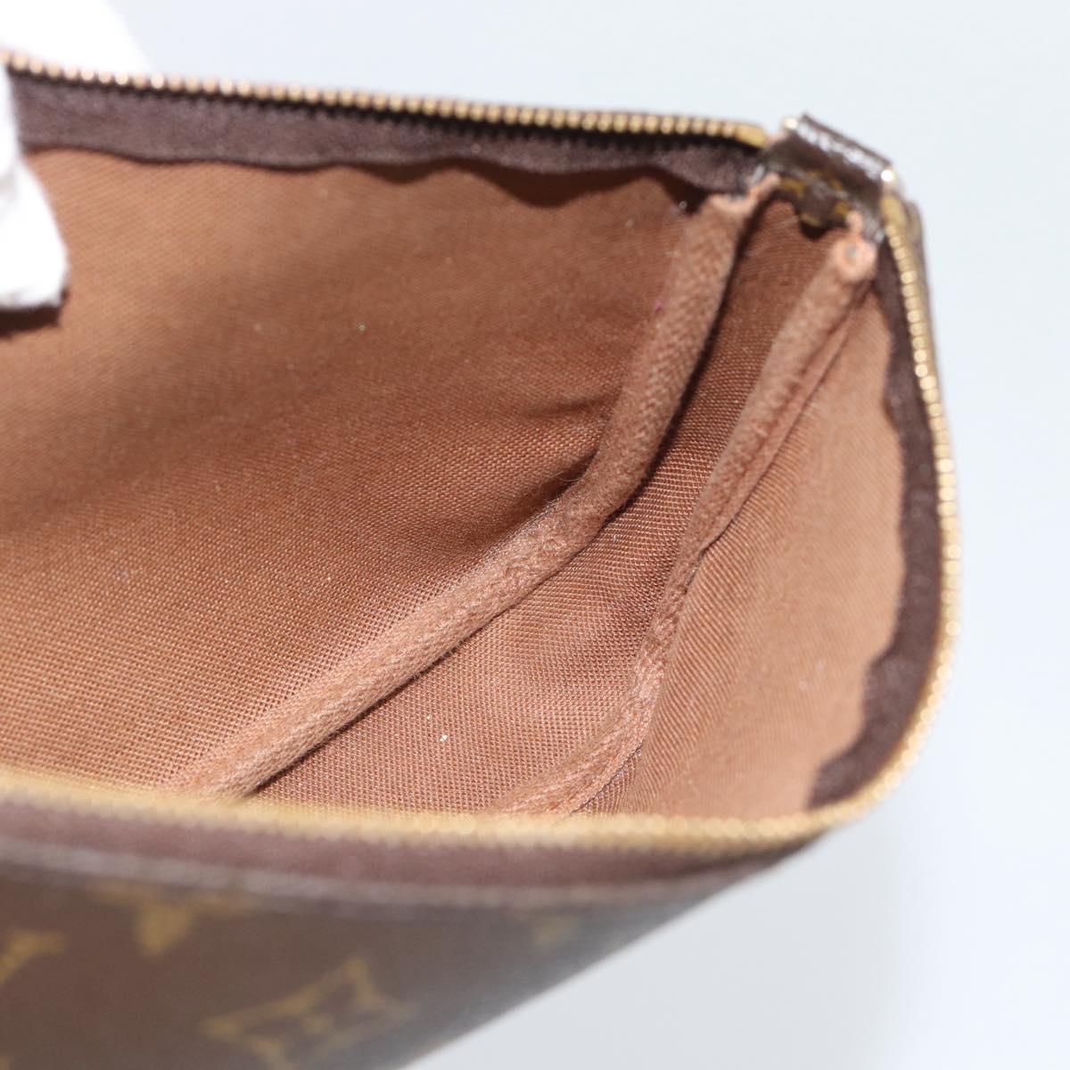 LOUIS VUITTON Monogram Pochette Accessoires Pouch M51980 LV Auth bs36516