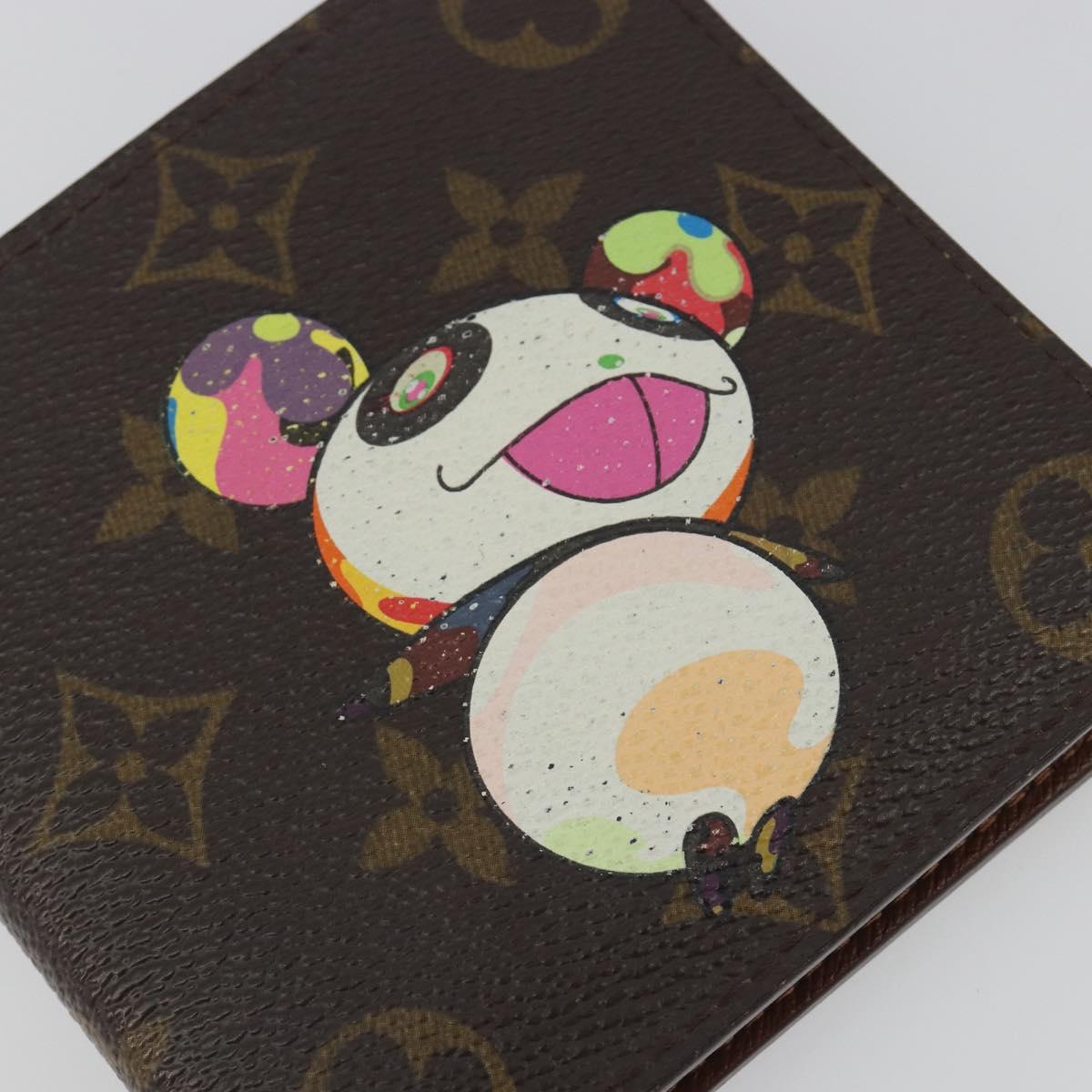 LOUIS VUITTON Monogram Panda Porte Billets Cartes Credit M61666 Auth bs36527