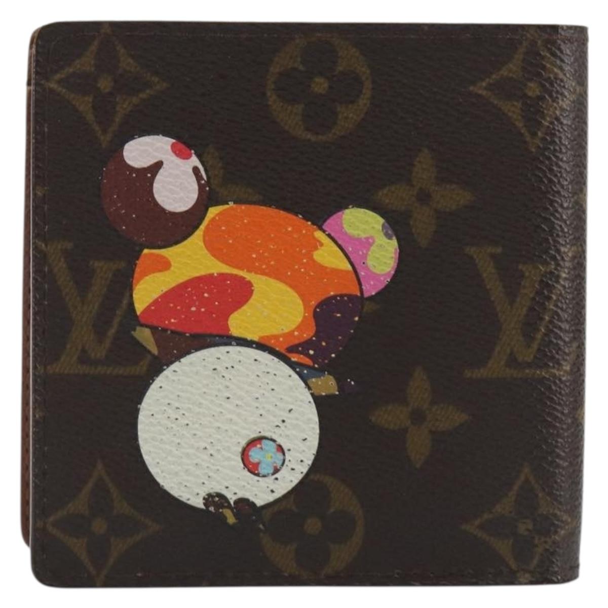 LOUIS VUITTON Monogram Panda Porte Billets Cartes Credit M61666 Auth bs36527