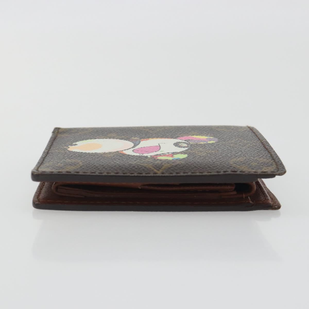 LOUIS VUITTON Monogram Panda Porte Billets Cartes Credit M61666 Auth bs36527
