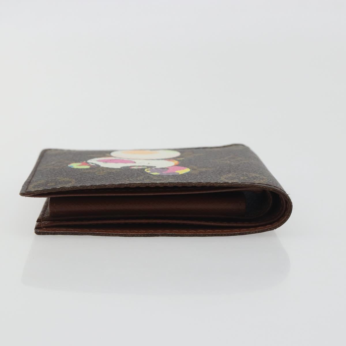 LOUIS VUITTON Monogram Panda Porte Billets Cartes Credit M61666 Auth bs36527