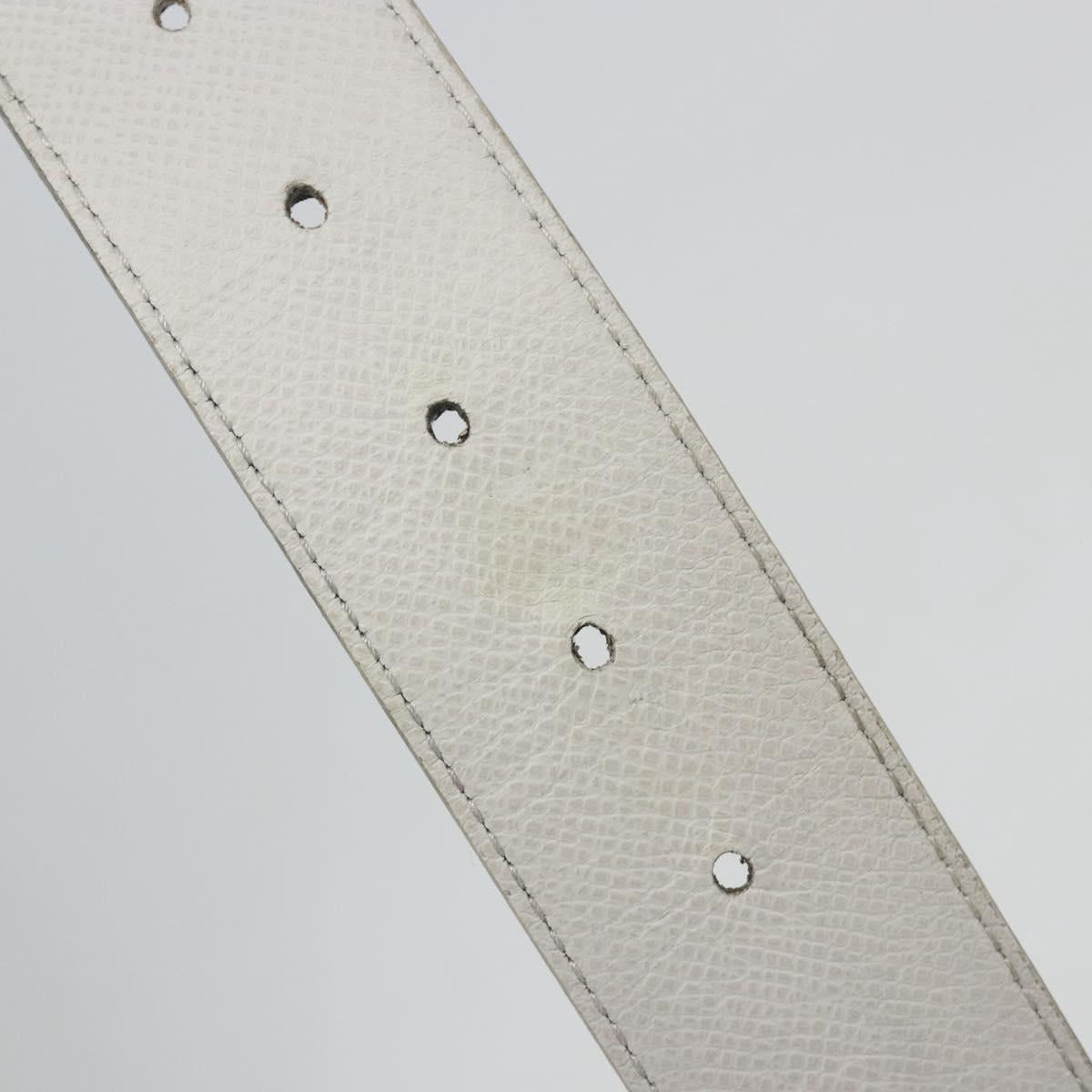 LOUIS VUITTON Monogram Eclipse Taigalama Ceinture LV Initials M0158 Auth bs36534