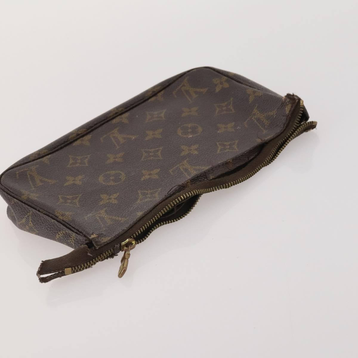 LOUIS VUITTON Monogram Clutch Bag 4 Set LV Auth bs36548
