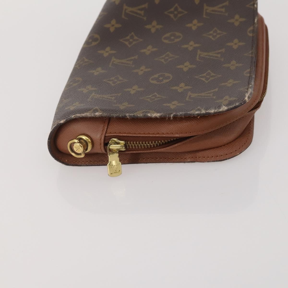 LOUIS VUITTON Monogram Clutch Bag 4 Set LV Auth bs36548