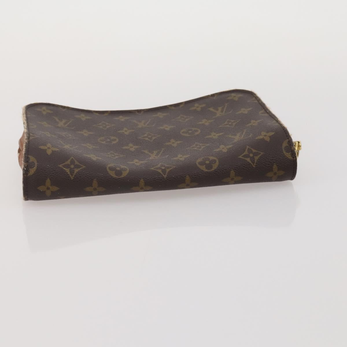 LOUIS VUITTON Monogram Clutch Bag 4 Set LV Auth bs36548