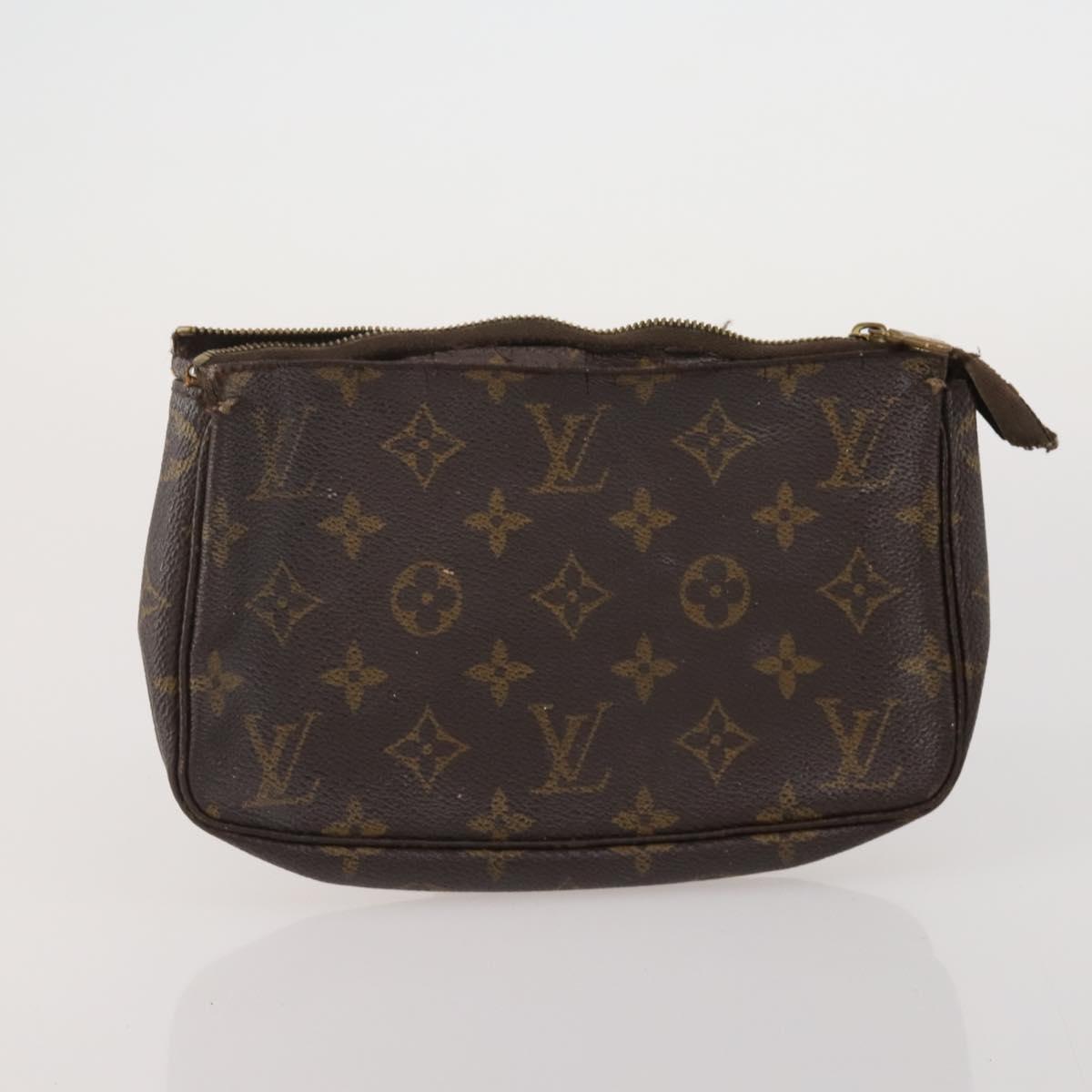 LOUIS VUITTON Monogram Clutch Bag 4 Set LV Auth bs36548