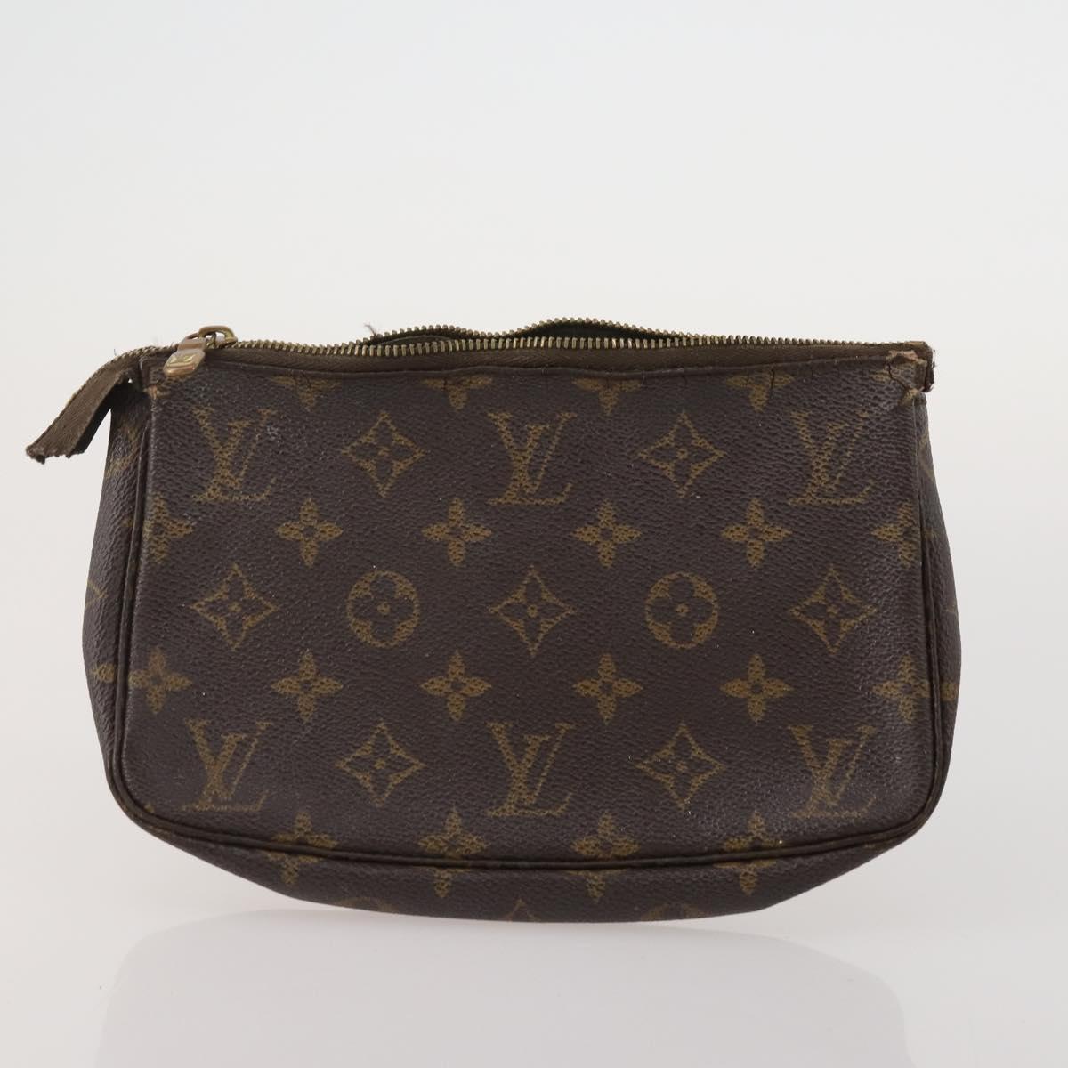 LOUIS VUITTON Monogram Clutch Bag 4 Set LV Auth bs36548