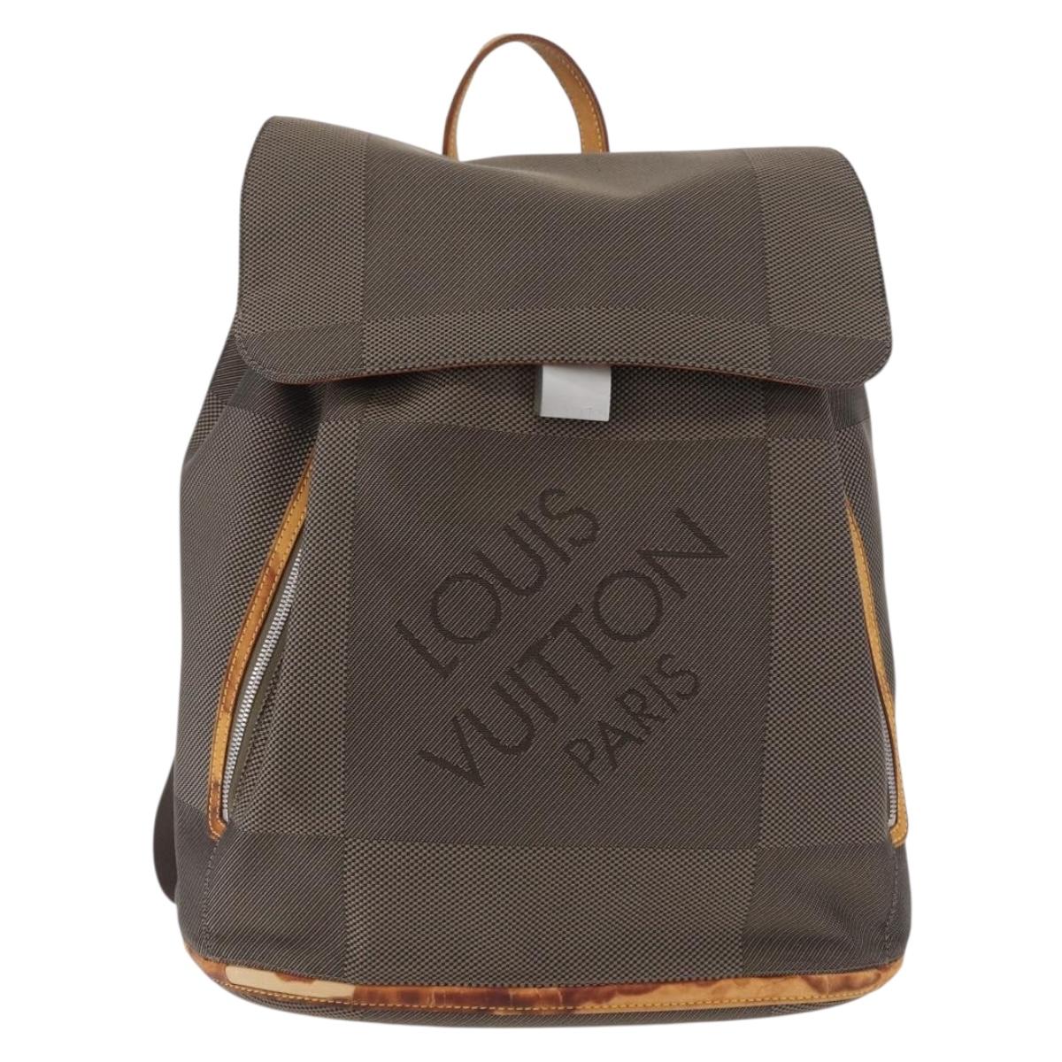 LOUIS VUITTON Damier Geant Pionie Backpack Canvas Tail M93055 LV Auth bs36554