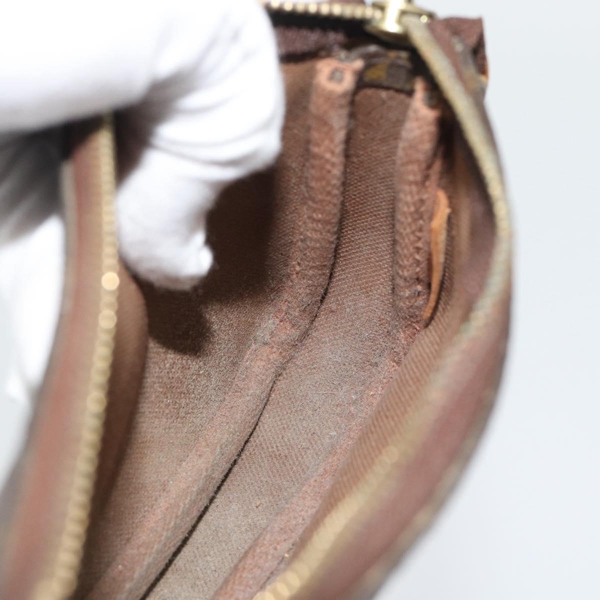 LOUIS VUITTON Monogram Mini Pochette Accessoires Pouch N41667 LV Auth bs36566