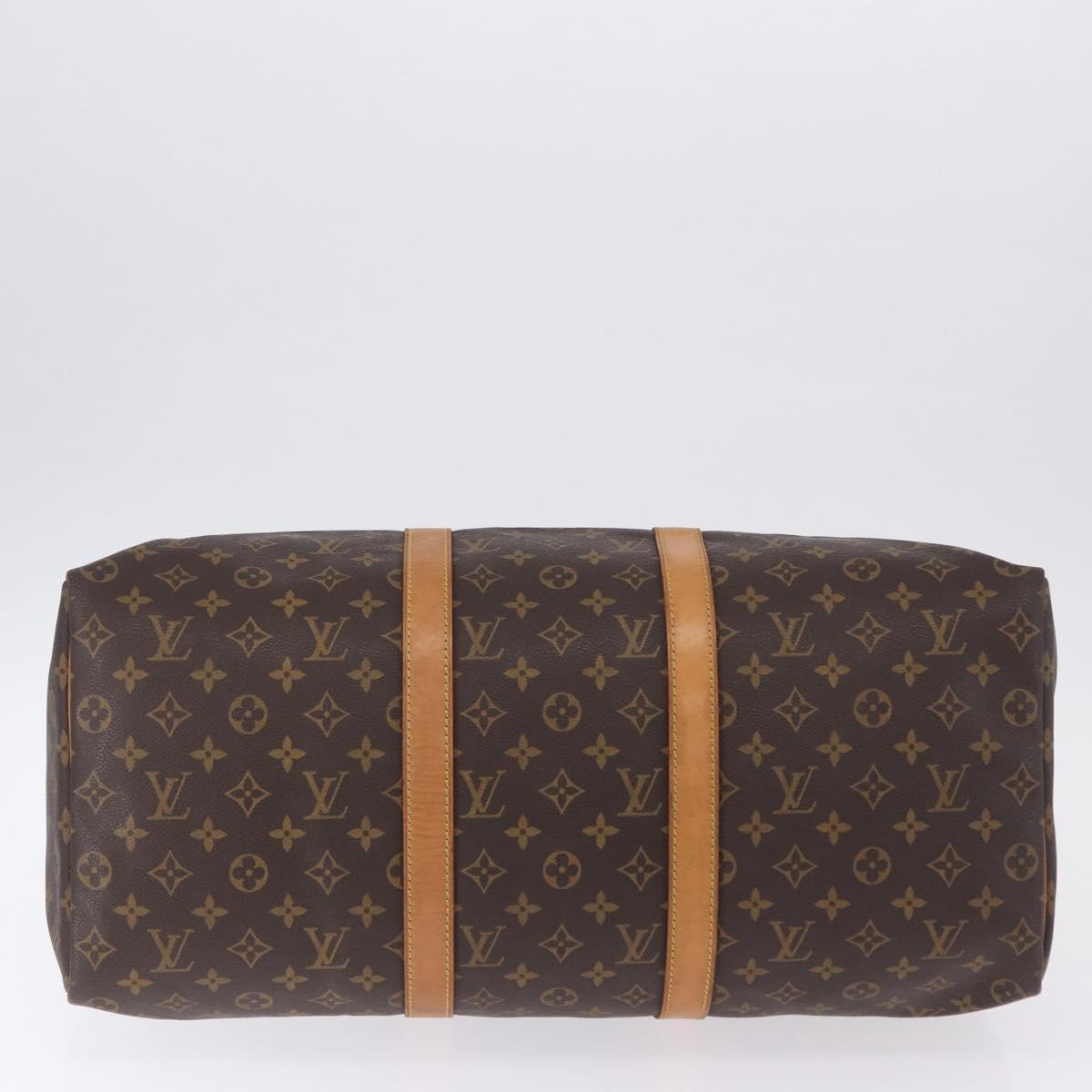 LOUIS VUITTON Monogram Keepall 50 Boston Bag M41426 LV Auth bs36574