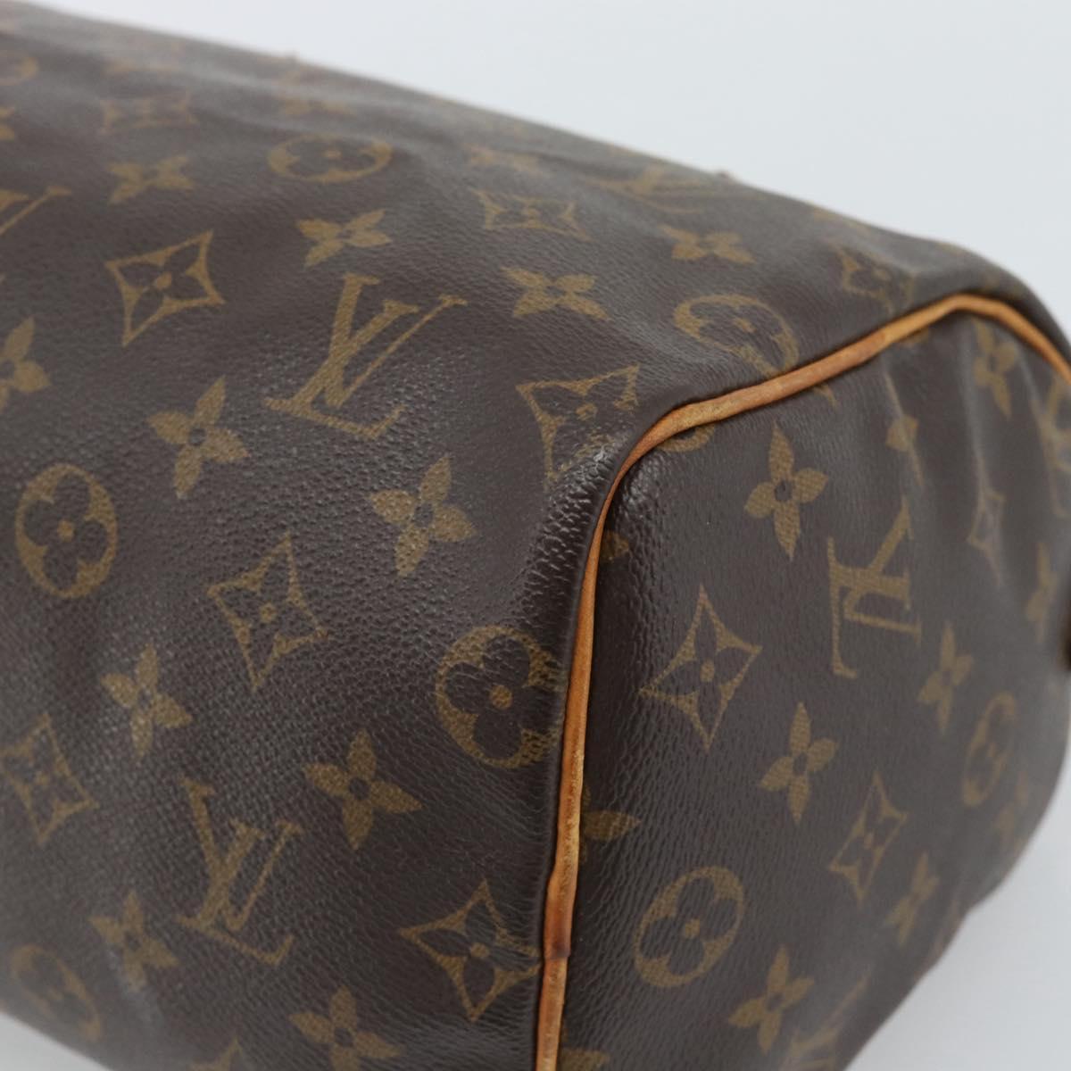 LOUIS VUITTON Monogram Speedy 25 Hand Bag M41528 LV Auth bs36577