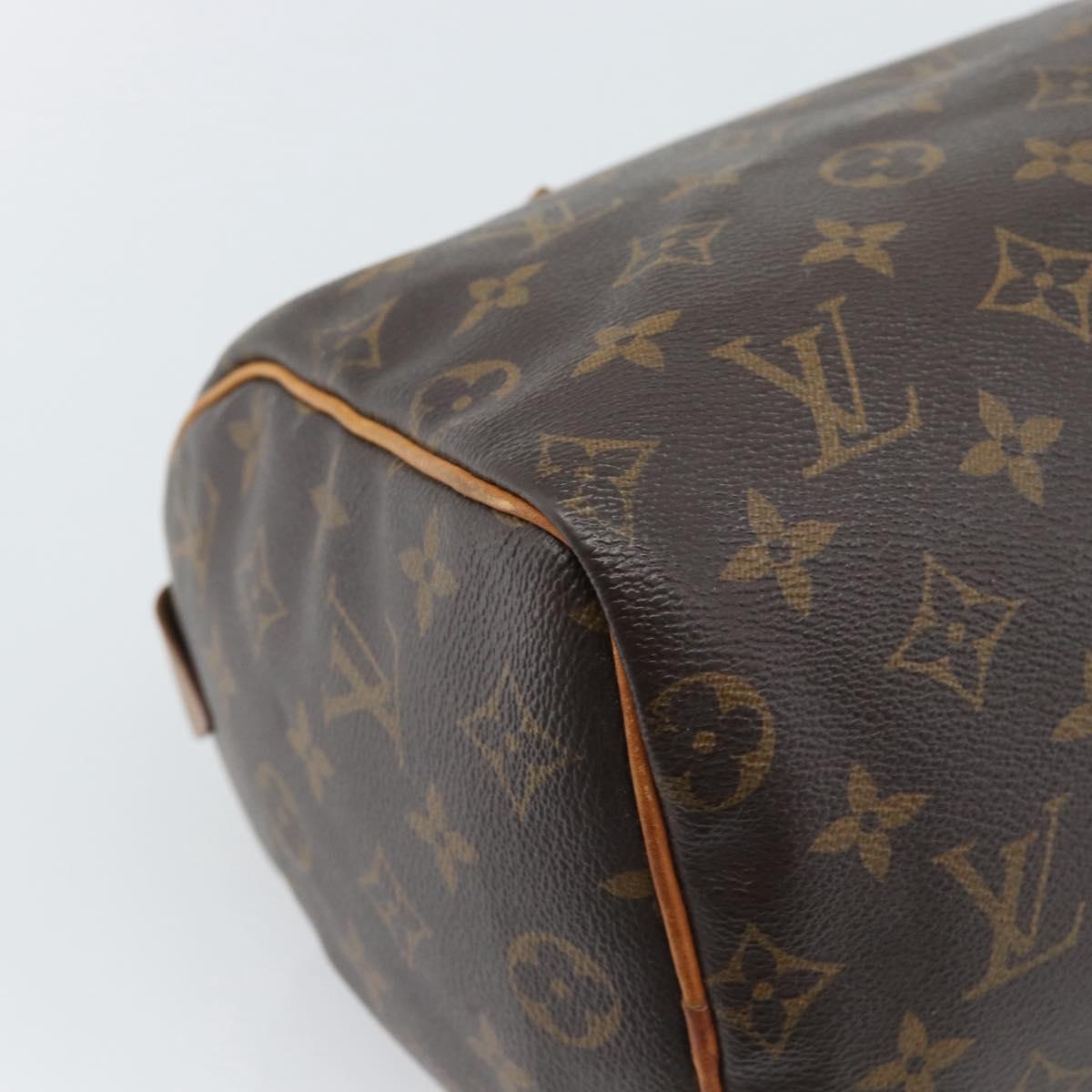 LOUIS VUITTON Monogram Speedy 25 Hand Bag M41528 LV Auth bs36577