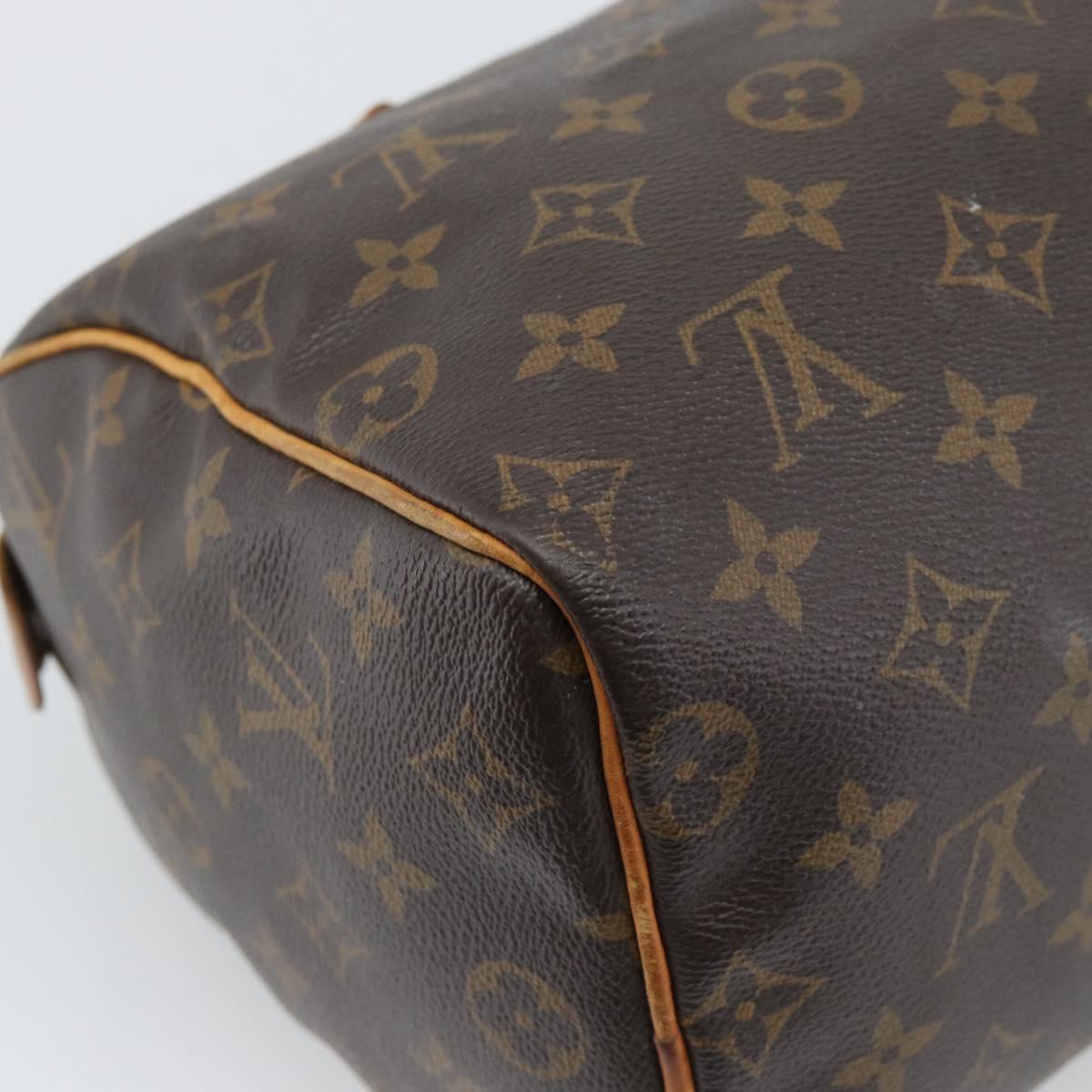 LOUIS VUITTON Monogram Speedy 25 Hand Bag M41528 LV Auth bs36577