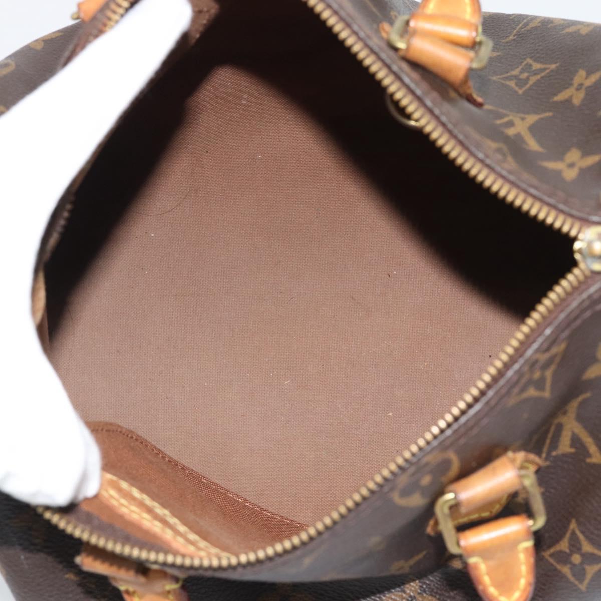 LOUIS VUITTON Monogram Speedy 25 Hand Bag M41528 LV Auth bs36577