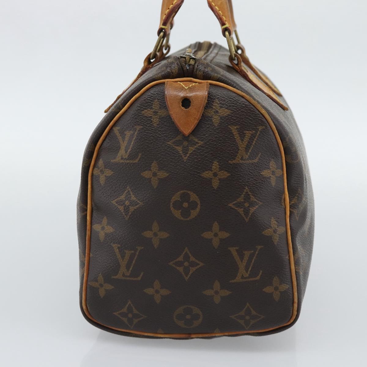 LOUIS VUITTON Monogram Speedy 25 Hand Bag M41528 LV Auth bs36577