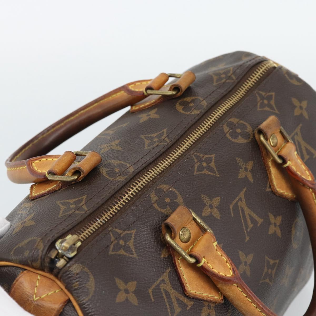 LOUIS VUITTON Monogram Speedy 25 Hand Bag M41528 LV Auth bs36577