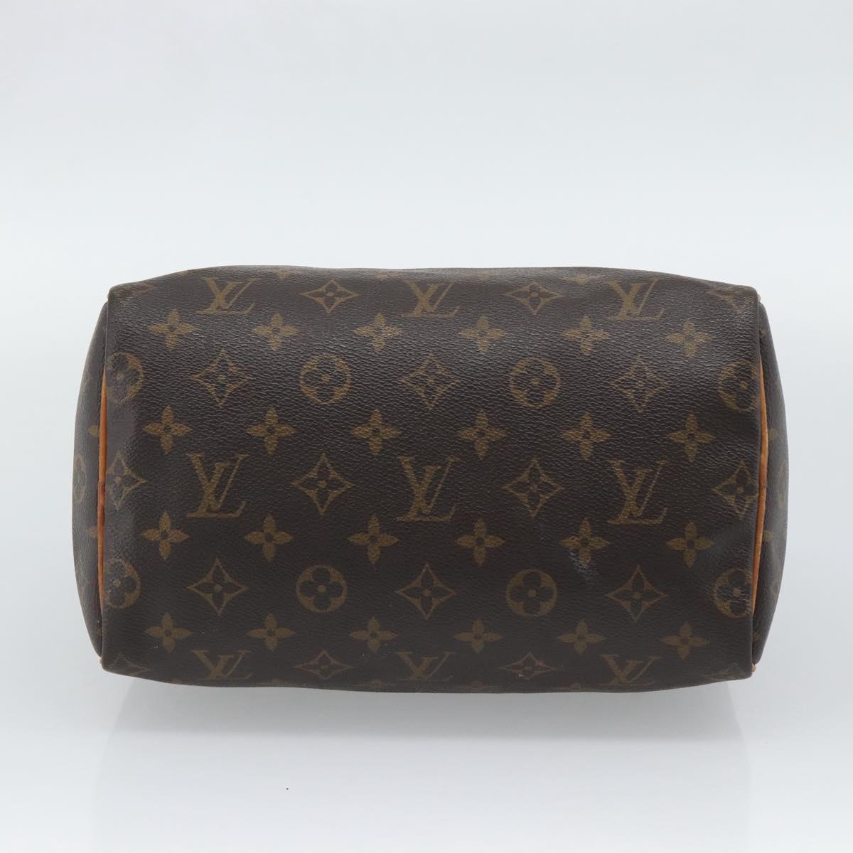 LOUIS VUITTON Monogram Speedy 25 Hand Bag M41528 LV Auth bs36577