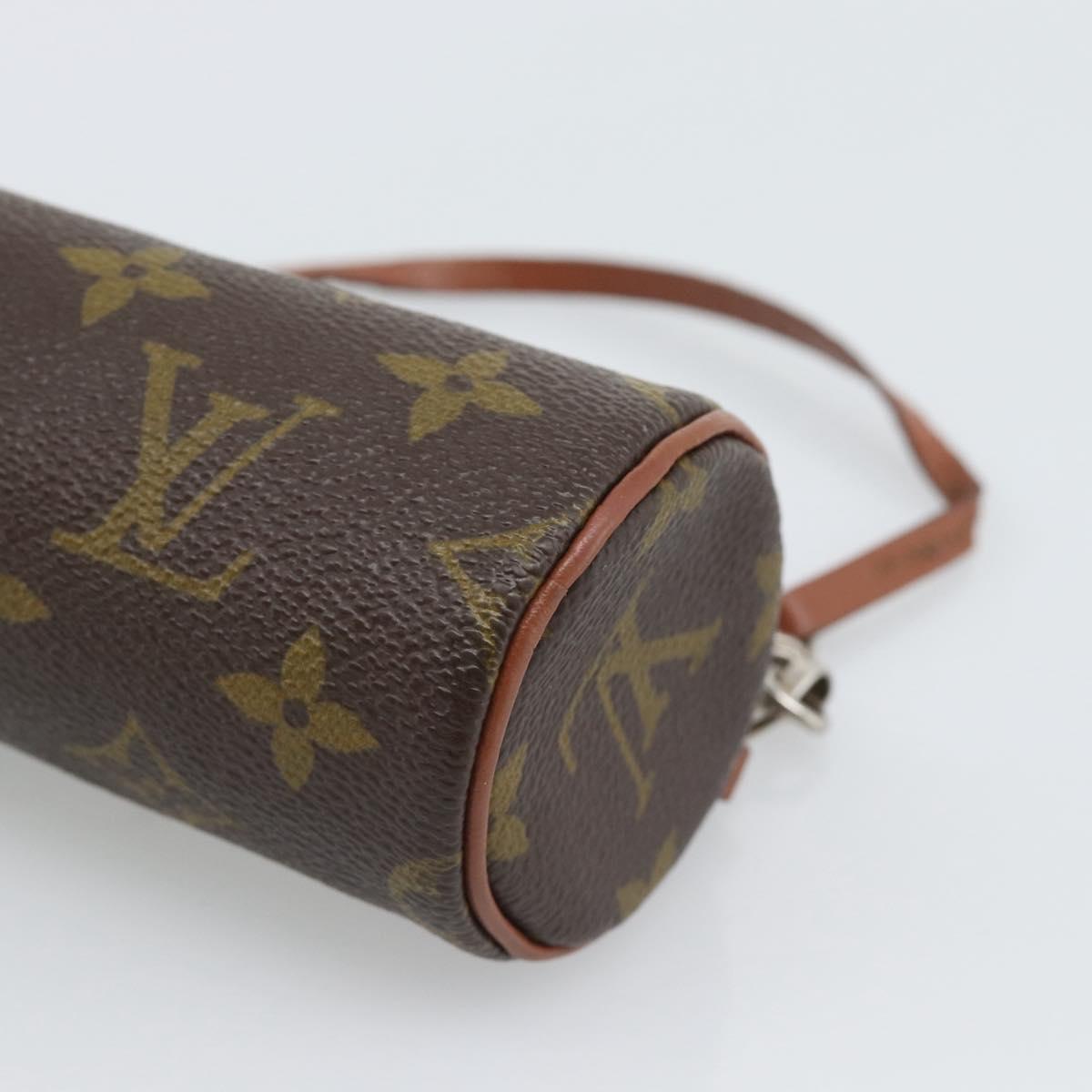 LOUIS VUITTON Monogram Papillon Pouch LV Auth bs36578