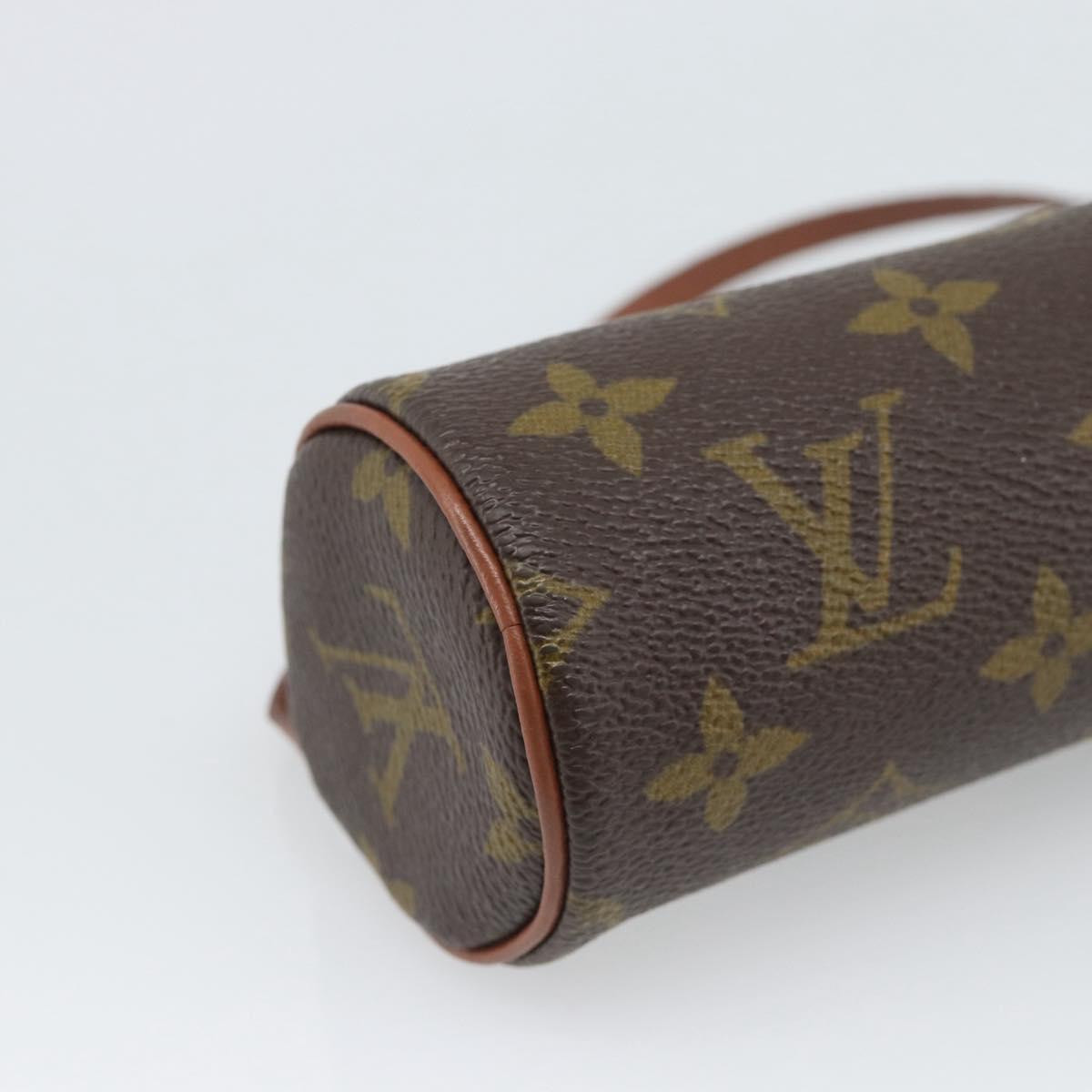 LOUIS VUITTON Monogram Papillon Pouch LV Auth bs36578