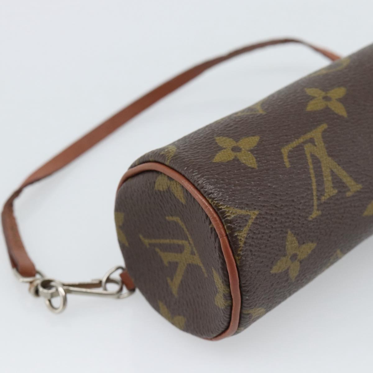 LOUIS VUITTON Monogram Papillon Pouch LV Auth bs36578